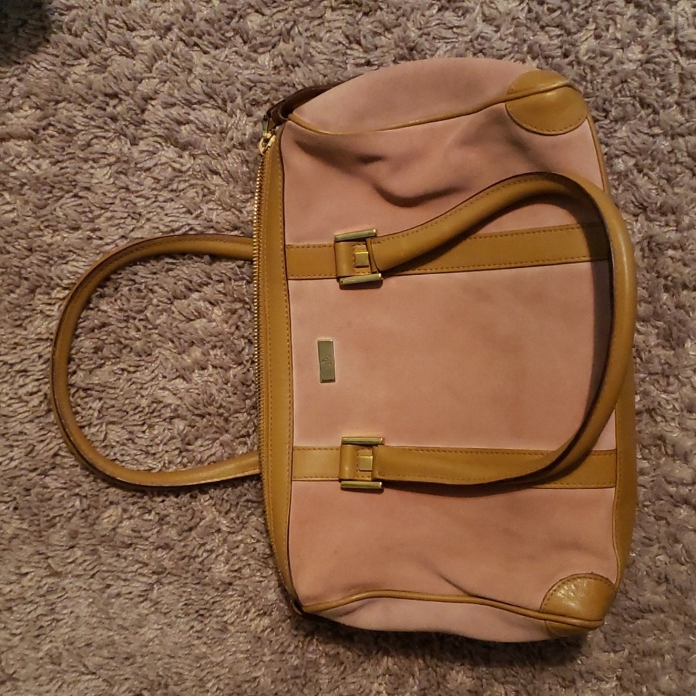 Vintage and rare gucci rose pink Boston bag